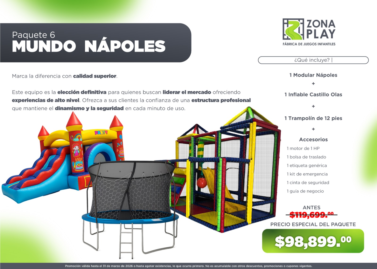 Playground mega combo