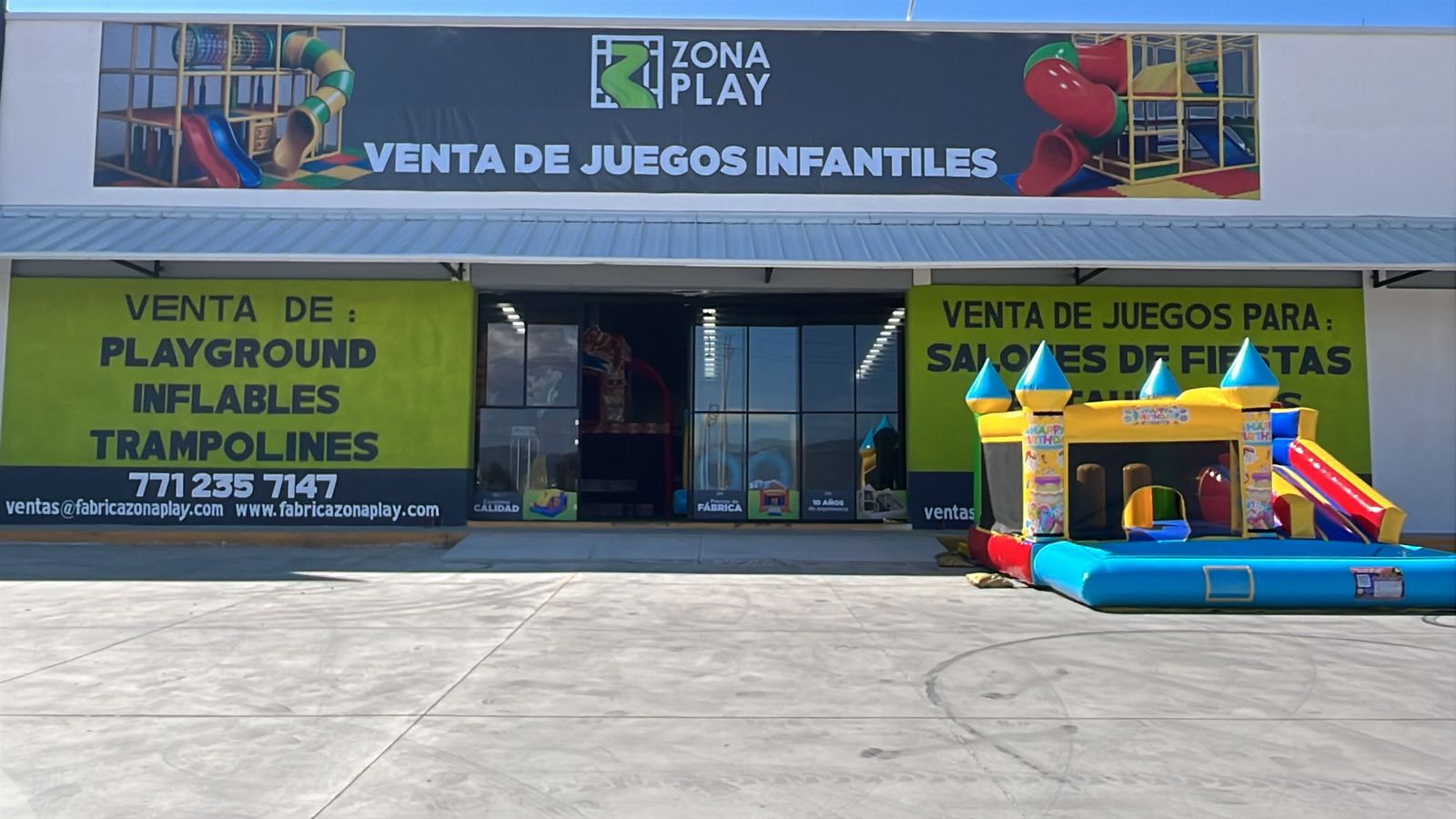 Zona Play - Fabricación