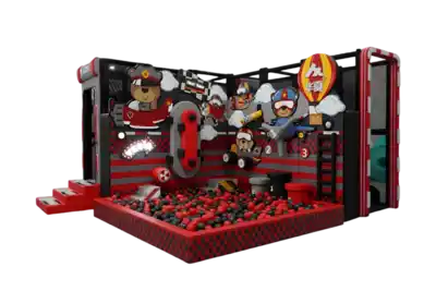 Playground inflable básico